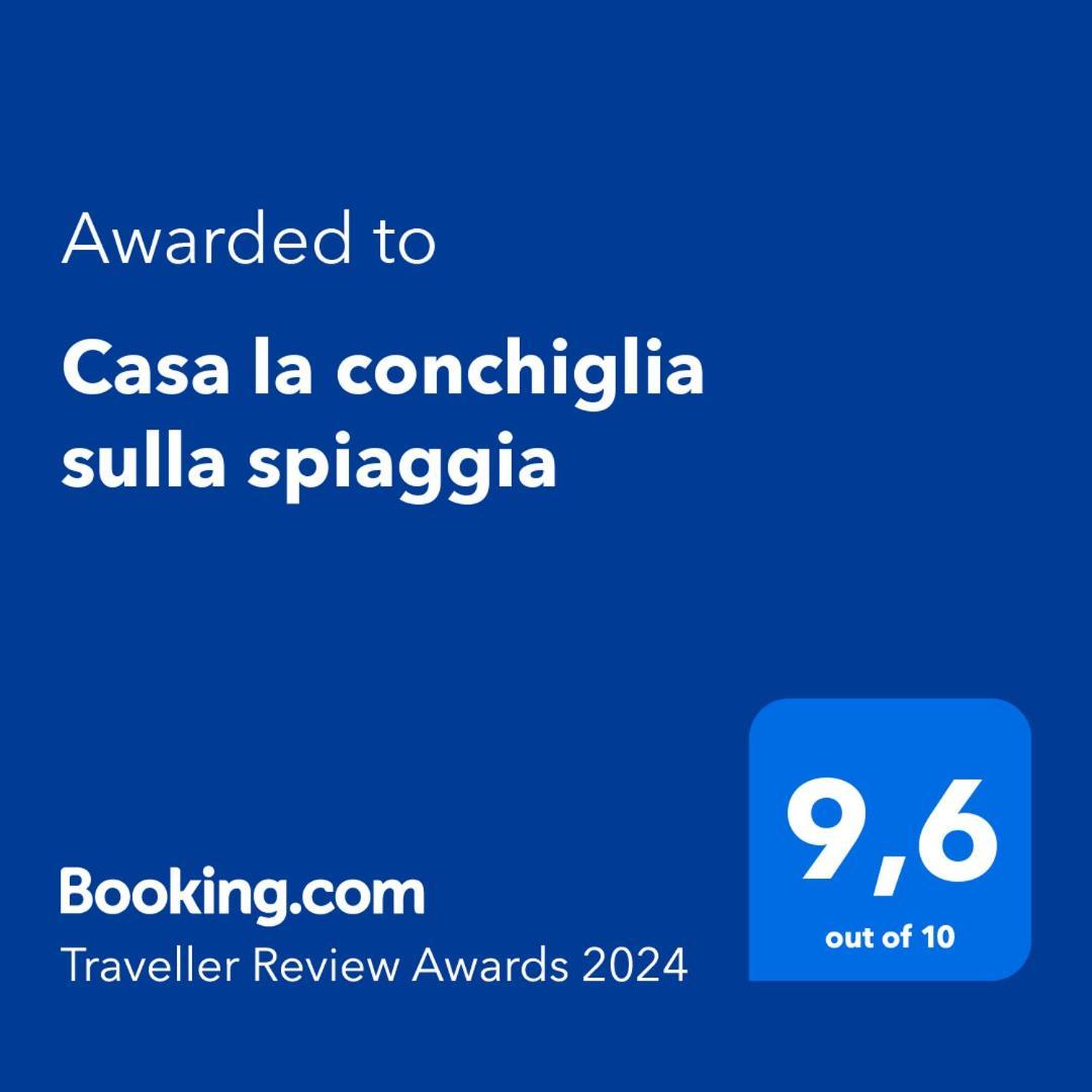 Casa La Conchiglia Sulla Spiaggia Lido di Noto Exteriér fotografie